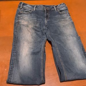 Silver Suki Mid Boot jeans